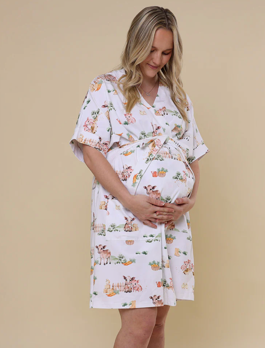 Farm Organic Maternity Robe