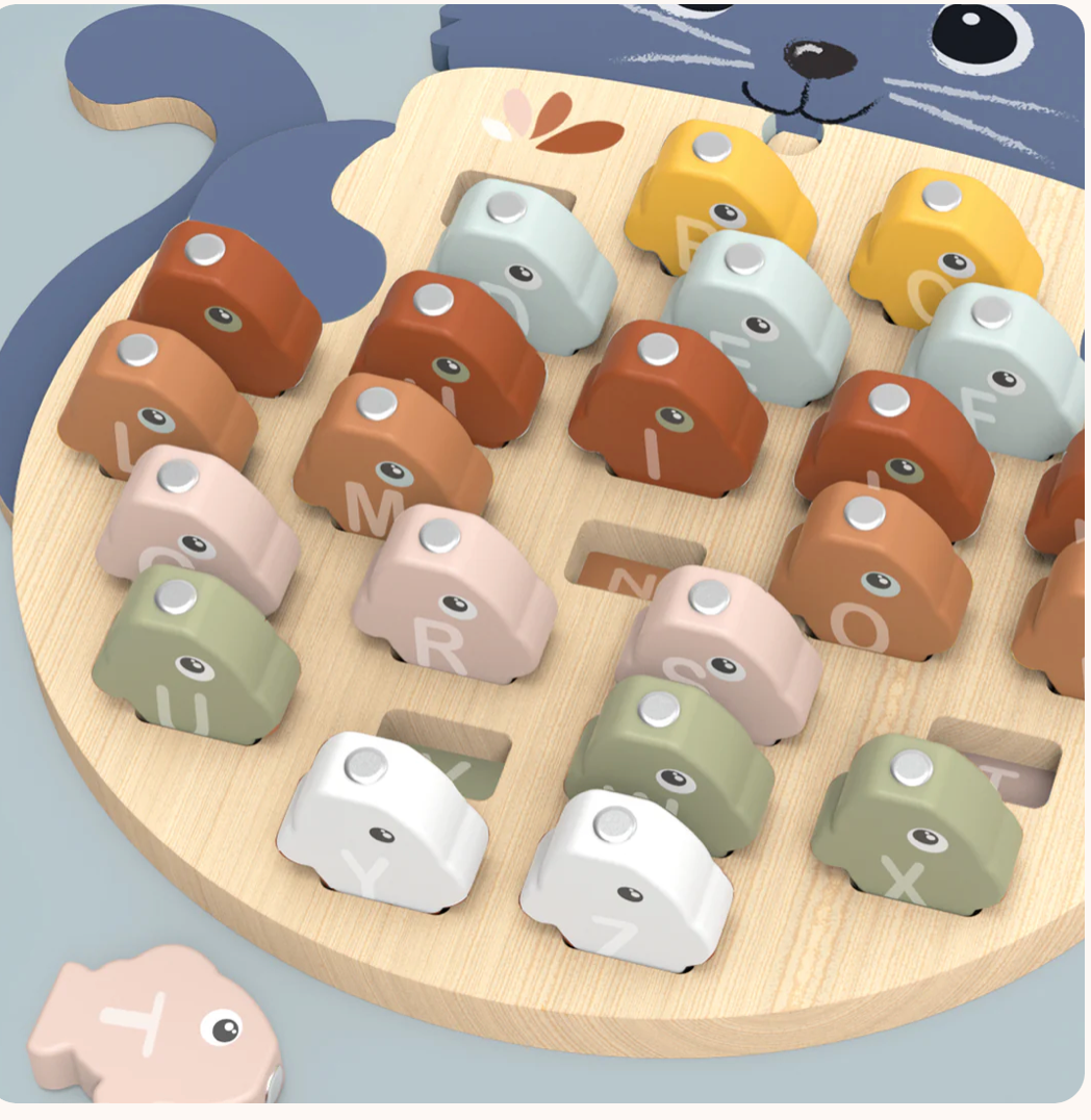 Speedy Monkey - Fishing Game Alphabet