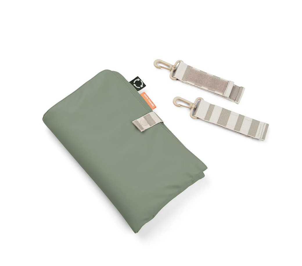 Done by Deer Quilted Changing Bag Green