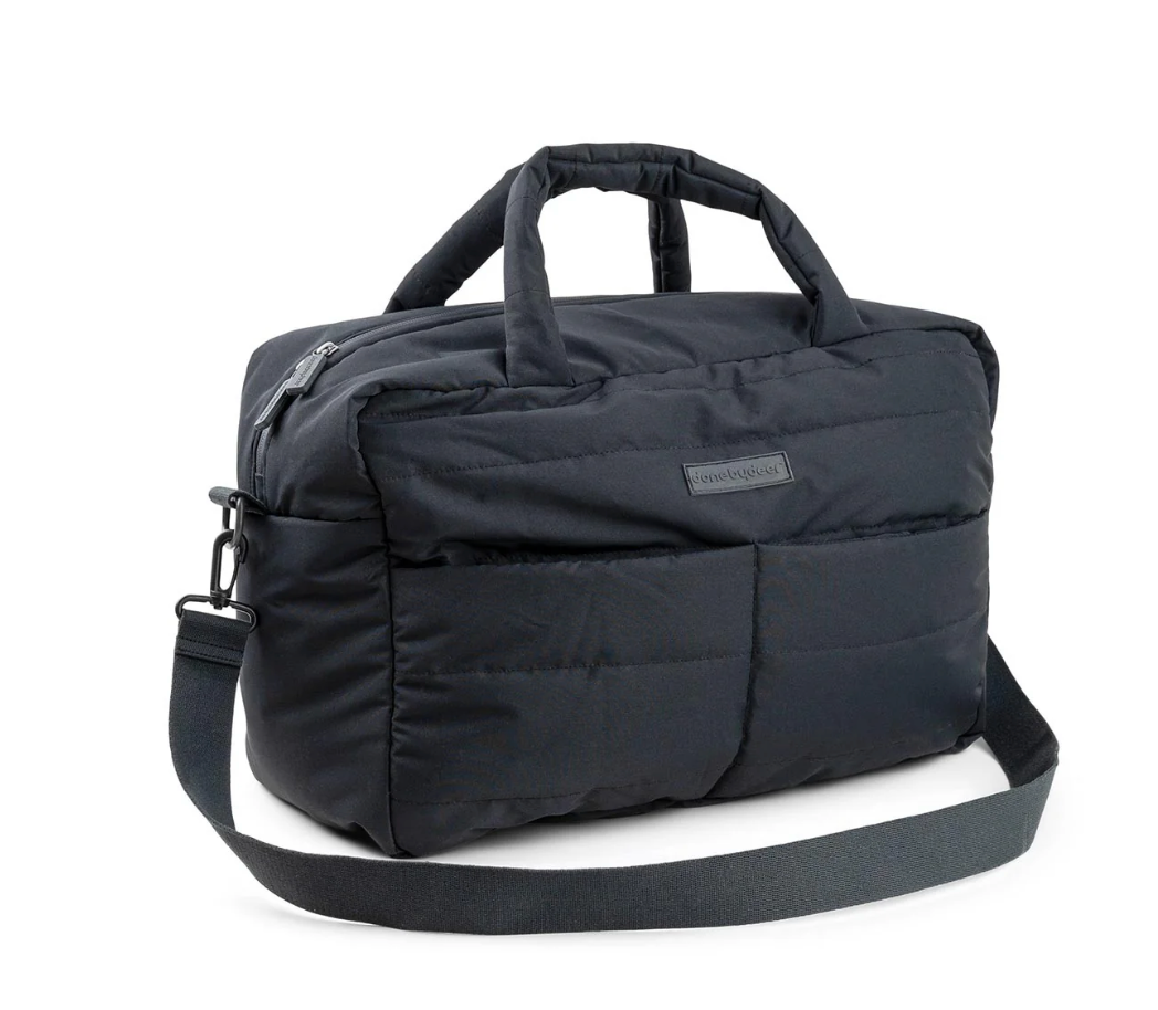 Done by Deer Quilted Changing Bag Black