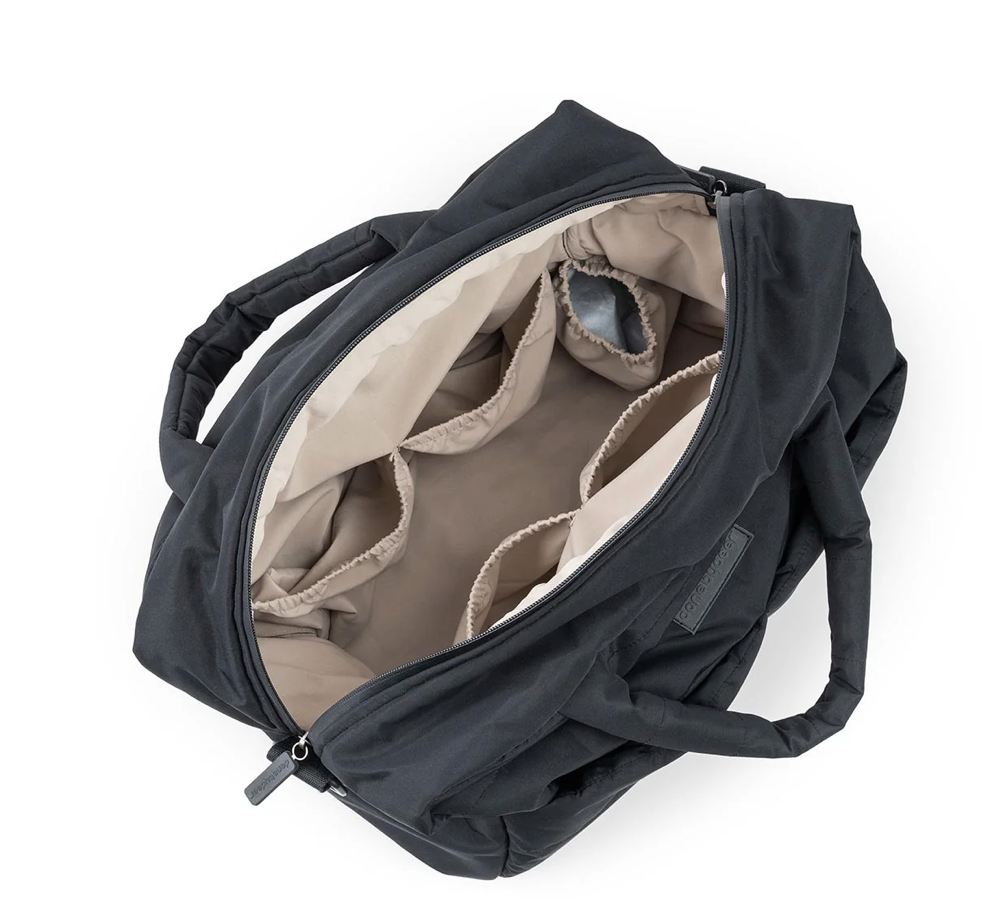 Done by Deer Quilted Changing Bag Black