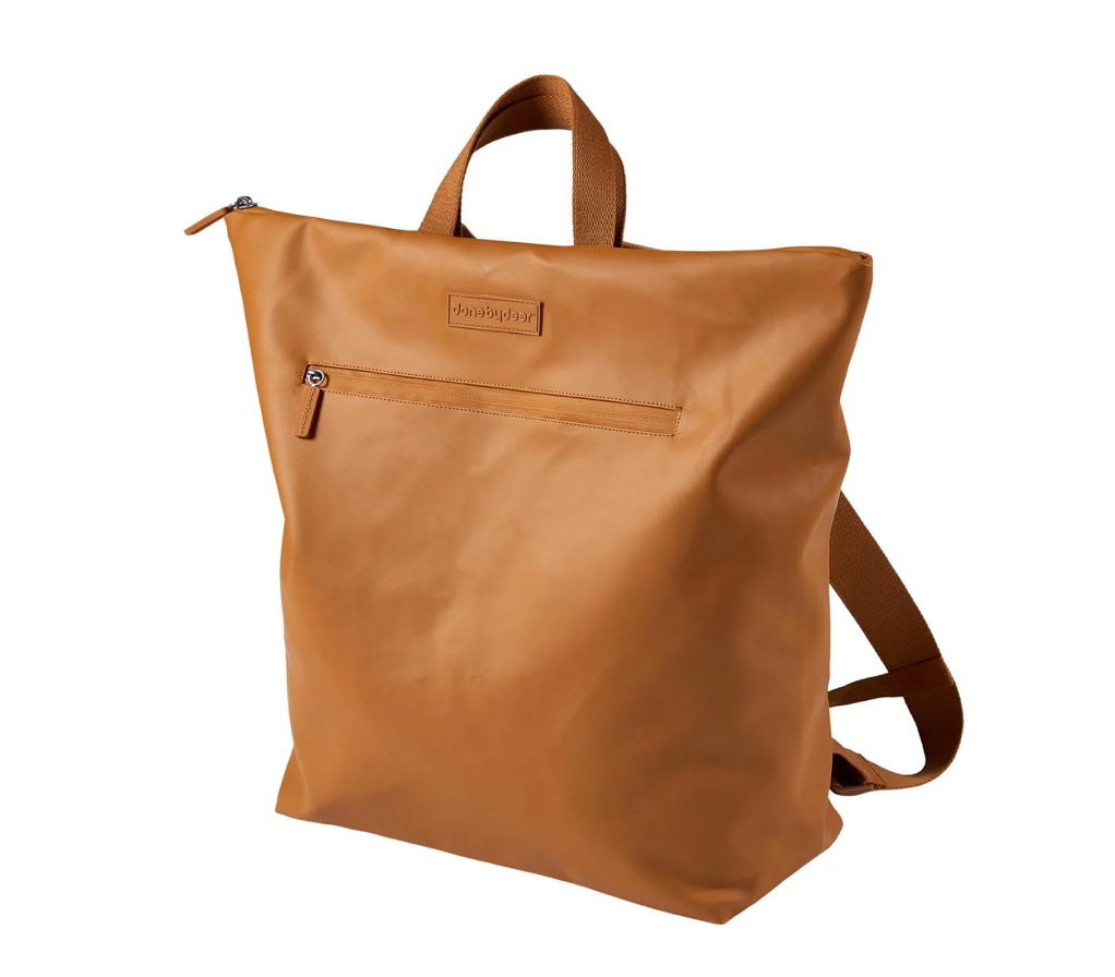 Done by Deer Nappy Bag Backpack Mustard