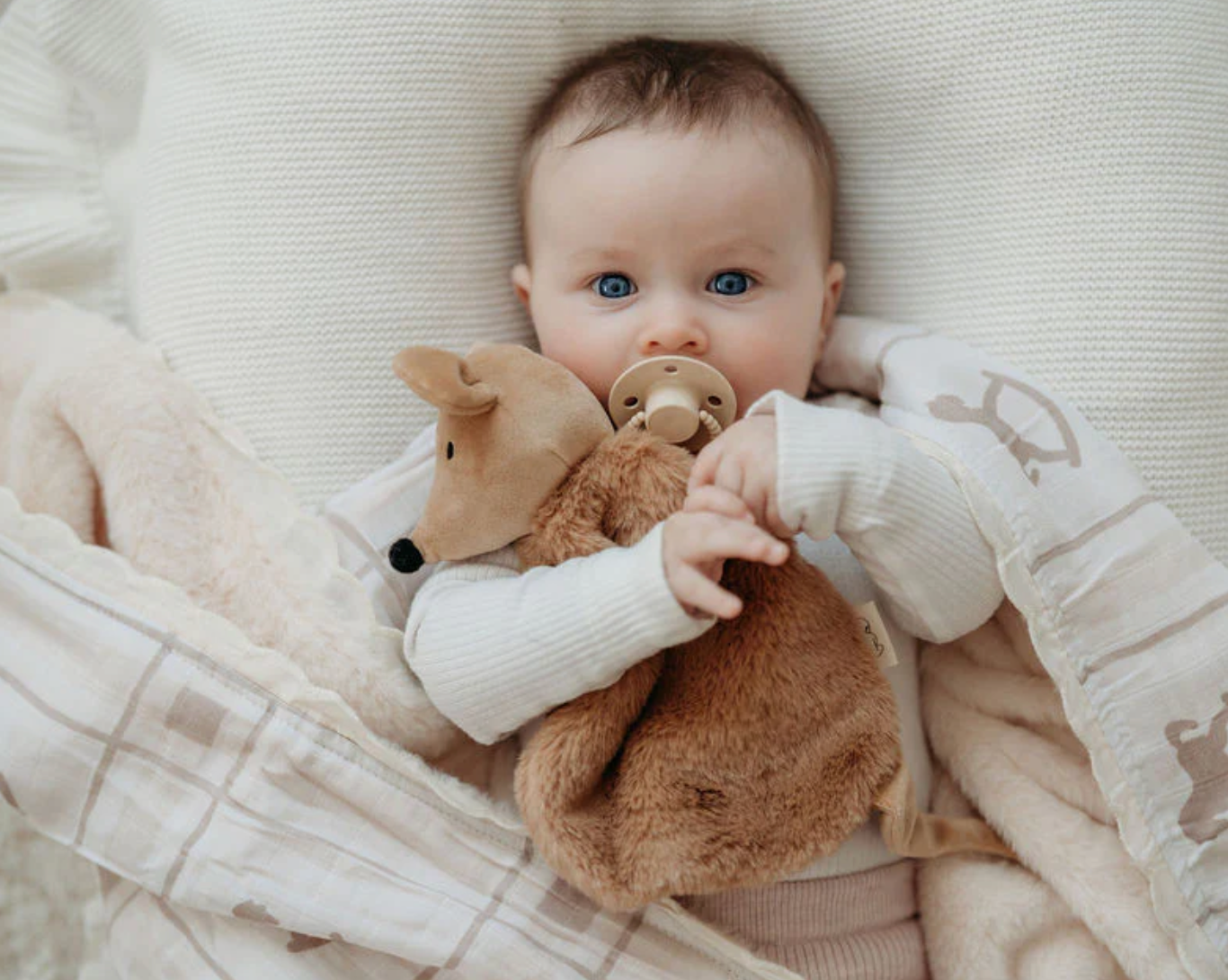 Squeaky the Sweet Comforter Toy